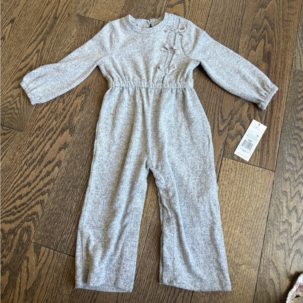 Habitual Gray Kids Jumpsuit 2T toddler NWT